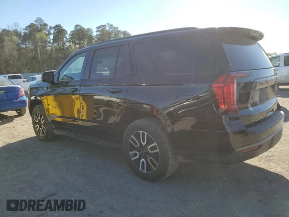 2021 GMC Yukon AT4 with VIN 1GKS2CKD4MR434657, listed as a Copart auction lot 48391035 with 78,769 mi miles and Salvage Title. Bid and sale history available at carsss.com. Image 2.