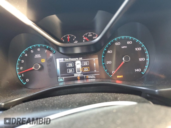 2017 GMC Canyon 2WD SLE with VIN 1GTG5CEA9H1176098, listed as a Copart auction lot 76577424 with 89,220 mi miles and Salvage Title. Bid and sale history available at carsss.com. Image 9.