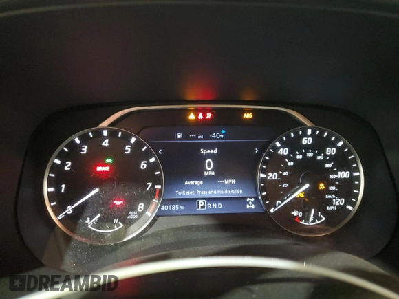 2023 Nissan Frontier SV with VIN 1N6ED1EK3PN665883, listed as a Copart auction lot 49887375 with 40,185 mi miles and Non repairable. Bid and sale history available at DreamBid. Image 9.