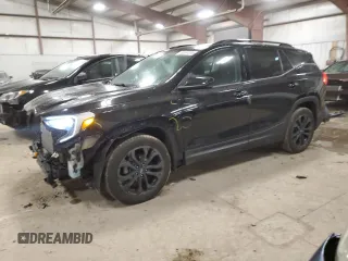 2019 GMC Terrain SLE with VIN 3GKALMEV1KL281937, listed as a Copart auction lot 50599205 with 104,757 mi miles and Clean Title. Bid and sale history available at carsss.com. Image 1.