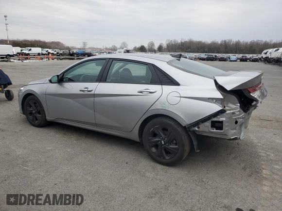 2022 Hyundai Elantra SEL with VIN 5NPLM4AG3NH078755, listed as a Copart auction lot 51120245 with 54,948 mi miles and Salvage Title. Bid and sale history available at DreamBid. Image 2.