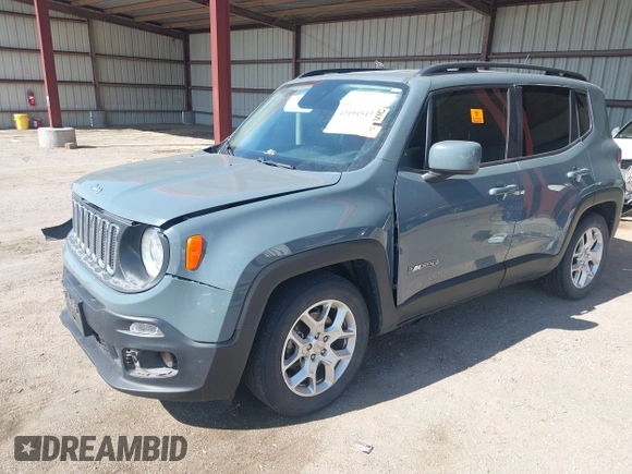 2017 Jeep Renegade Latitude z VIN ZACCJABB5HPG25210, wystawiony jako IAAI lot #42194543 z przebiegiem 115 856 mil mil oraz . Historia ofert i sprzedaży dostępna na DreamBid. Obrazek 17.