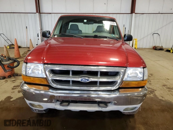 2000 Ford Ranger XLT z VIN 1FTZR15X8YTB10622, wystawiony jako Copart lot #52872405 z przebiegiem 172 172 mil mil oraz Szkoda całkowita • Salvage title. Historia ofert i sprzedaży dostępna na DreamBid. Obrazek 5.
