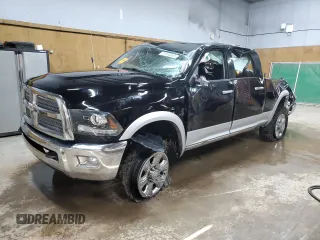 2013 Ram 2500 Laramie with VIN 3C6UR5FL4DG603614, listed as a Copart auction lot 51050045 with 254,541 mi miles and Clean title. Bid and sale history available at DreamBid. Image 1.