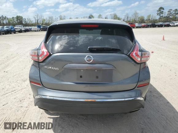 2016 Nissan Murano SV with VIN 5N1AZ2MG3GN131204, listed as a Copart auction lot 49336345 with 158,772 mi miles and Salvage Title. Bid and sale history available at carsss.com. Image 6.