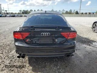 2014 Audi S7 Prestige with VIN WAUW2AFC4EN114523, listed as a Copart auction lot 86426124 with 103,904 mi miles and Salvage Title. Bid and sale history available at carsss.com. Image 6.