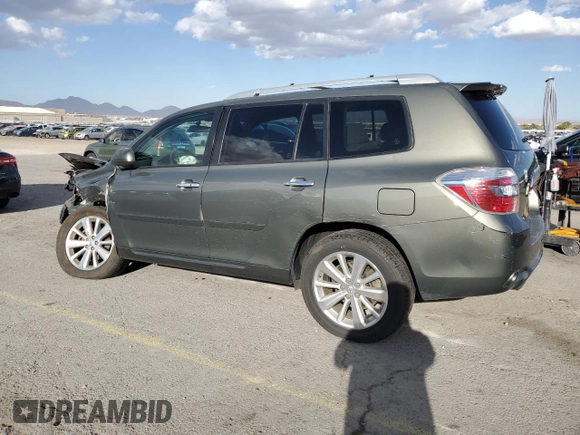 2010 Toyota Highlander Hybrid with VIN JTEBW3EH8A2045874, listed as a Copart auction lot 49644965 with 130,070 mi miles and Salvage Title. Bid and sale history available at carsss.com. Image 2.