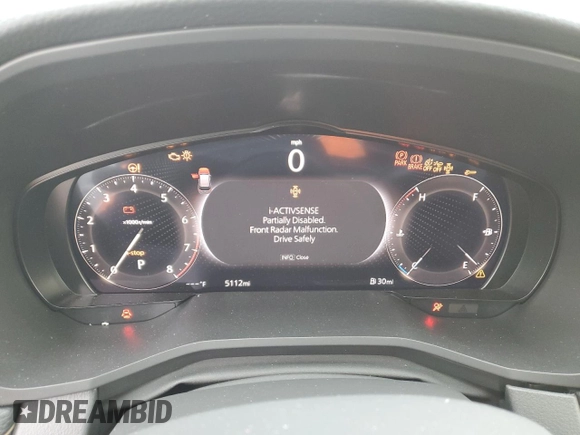2025 Mazda CX-90 Premium Sport z VIN JM3KKCHD0S1197381, wystawiony jako Copart lot #51160735 z przebiegiem 5112 mil mil oraz Szkody całkowita. Historia ofert i sprzedaży dostępna na DreamBid. Obrazek 9.