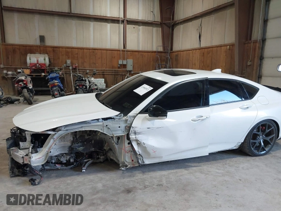 2023 Acura TLX Type S with VIN 19UUB7F95PA002147, listed as a IAAI auction lot 41860522 with 11,747 mi miles and . Bid and sale history available at DreamBid. Image 6.