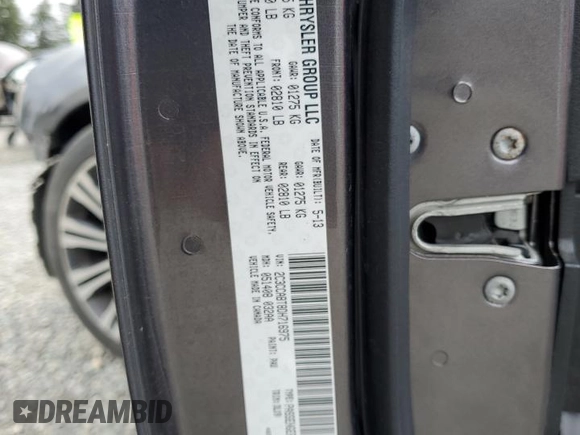 2013 Chrysler 300 with VIN 2C3CCABT8DH716975, listed as a Copart auction lot 48616045 with 133,144 mi miles and Salvage Title. Bid and sale history available at carsss.com. Image 13.