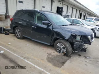 2018 Nissan Pathfinder SV with VIN 5N1DR2MM2JC625673, listed as a Copart auction lot 60851035 with 120,790 mi miles and Salvage title. Bid and sale history available at DreamBid. Image 4.