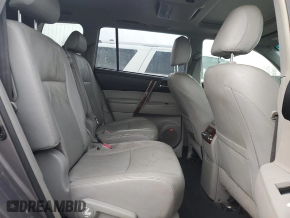 2012 Toyota Highlander Hybrid Limited with VIN JTEDC3EH9C2006831, listed as a Copart auction lot 82514713 with 179,737 mi miles and Salvage Title. Bid and sale history available at carsss.com. Image 10.