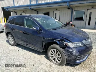2017 Acura RDX Technology with VIN 5J8TB3H52HL021243, listed as a Copart auction lot 51104625 with 51,863 mi miles and Salvage Title. Bid and sale history available at DreamBid. Image 12.