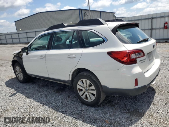 2017 Subaru Outback with VIN 4S4BSAAC0H3384322, listed as a Copart auction lot 57668885 with 74,215 mi miles and Salvage title. Bid and sale history available at DreamBid. Image 2.