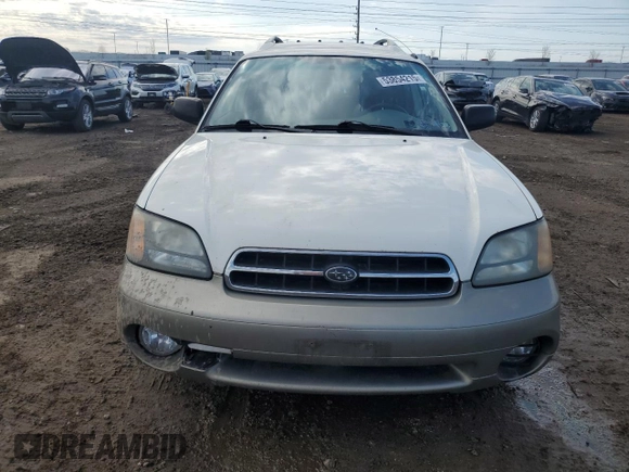 2001 Subaru Legacy Outback with VIN 4S3BH665717642957, listed as a Copart auction lot 53854215 with 141,611 mi miles and Salvage title. Bid and sale history available at DreamBid. Image 5.