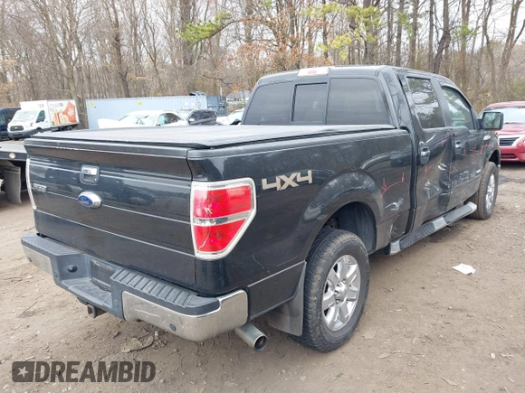 2013 Ford F-150 XL with VIN 1FTFW1ET4DFB13826, listed as a IAAI auction lot 42010957 with 209,848 mi miles. Bid and sale history available at carsss.com. Image 4.