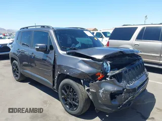 2020 Jeep Renegade Latitude with VIN ZACNJABB7LPL12187, listed as a IAAI auction lot 42304621 with 77,446 mi miles and . Bid and sale history available at DreamBid. Image 1.