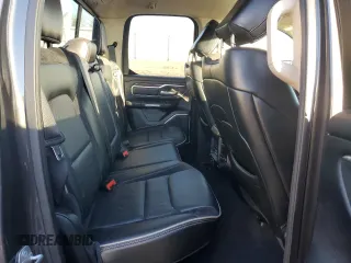 2019 Ram 1500 Laramie with VIN 1C6SRFDT9KN777070, listed as a Copart auction lot 87887465 with 68,480 mi miles and Salvage Title. Bid and sale history available at carsss.com. Image 10.