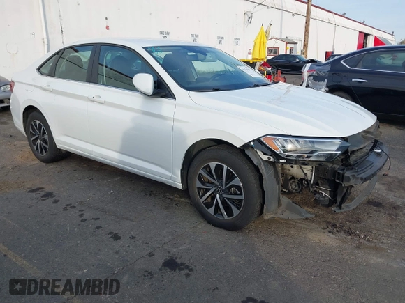 2022 Volkswagen Jetta with VIN 3VWNM7BU0NM020740, listed as a IAAI auction lot 40719285 with 43,570 mi miles and . Bid and sale history available at DreamBid. Image 1.