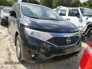 2015 Nissan Quest S with VIN JN8AE2KP0F9133569, listed as a Copart auction lot 62696234 with 150,930 mi miles and Salvage Title. Bid and sale history available at carsss.com. Image 5.