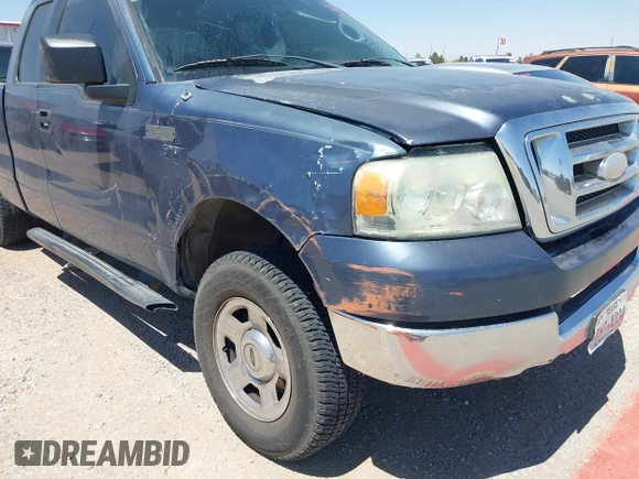 2004 Ford F-150 STX with VIN 1FTRX12W04NB12848, listed as a IAAI auction lot 42000588 with 109,401 mi miles. Bid and sale history available at carsss.com. Image 6.