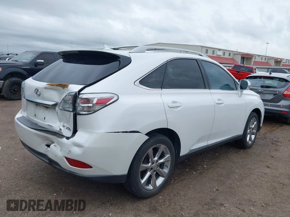 2011 Lexus RX 350 with VIN 2T2ZK1BA3BC053034, listed as a IAAI auction lot 41904630 with 198,725 mi miles. Bid and sale history available at carsss.com. Image 4.