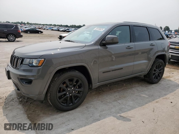 2019 Jeep Grand Cherokee Laredo E z VIN 1C4RJFAG0KC678719, wystawiony jako Copart lot #59109825 z przebiegiem 82 476 mil mil oraz Szkoda całkowita • Salvage title. Historia ofert i sprzedaży dostępna na DreamBid. Obrazek 1.
