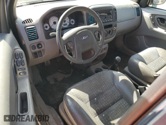 2001 Ford Escape XLS with VIN 1FMYU01BX1KB53168, listed as a Copart auction lot 76547834 with 71,025 mi miles and Salvage title. Bid and sale history available at DreamBid. Image 8.