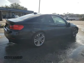 2015 BMW 4 Series 435i with VIN WBA3R1C50FK193552, listed as a Copart auction lot 86738244 with 105,887 mi miles and Salvage Title. Bid and sale history available at DreamBid. Image 3.