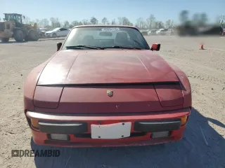 1986 Porsche 944 with VIN WP0AA0947GN450233, listed as a Copart auction lot 49856435 with 166,886 mi miles and Clean Title. Bid and sale history available at carsss.com. Image 5.