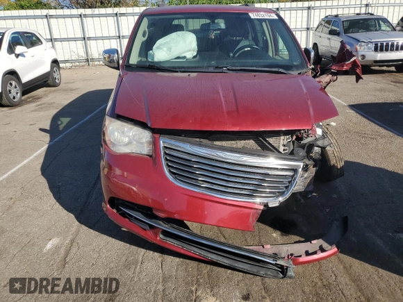2012 Chrysler Town & Country Touring L with VIN 2C4RC1CG9CR393245, listed as a Copart auction lot 74832194 with 159,998 mi miles and Salvage Title. Bid and sale history available at carsss.com. Image 5.