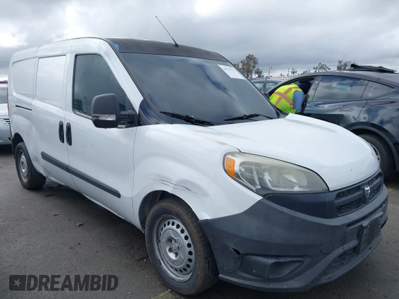 2016 Ram ProMaster City Cargo Tradesman with VIN ZFBERFAT8G6B33173, listed as a IAAI auction lot 41517912 with Not Provided miles. Bid and sale history available at carsss.com. Image 1.