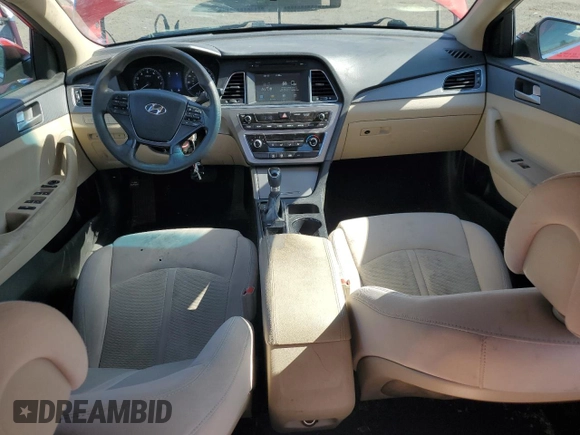 2017 Hyundai Sonata SE with VIN 5NPE24AFXHH533918, listed as a Copart auction lot 54558815 with 97,464 mi miles and Clean Title. Bid and sale history available at carsss.com. Image 8.