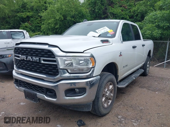 2024 Ram 2500 Big Horn with VIN 3C6UR5DL9RG283488, listed as a IAAI auction lot 42161804 with 35,172 mi miles. Bid and sale history available at carsss.com. Image 2.