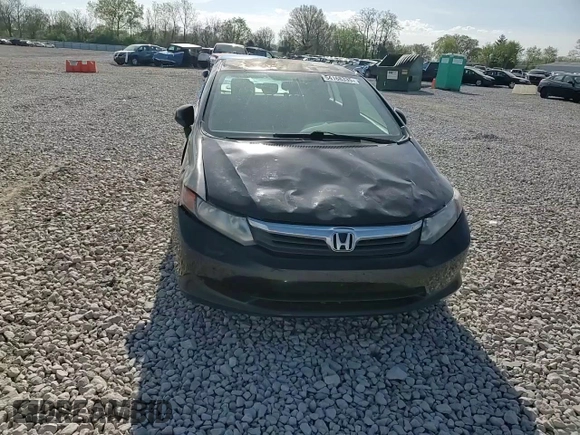 2012 Honda Civic LX with VIN 2HGFB2F56CH588345, listed as a Copart auction lot 54168335 with 149,901 mi miles and Salvage Title. Bid and sale history available at DreamBid. Image 13.