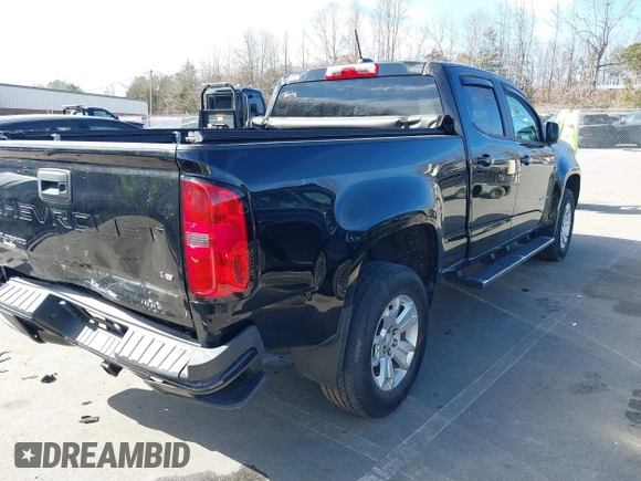 2021 Chevrolet Colorado 2WD LT with VIN 1GCGSCEN1M1111865, listed as a IAAI auction lot 41650905 with 58,389 mi miles and . Bid and sale history available at DreamBid. Image 4.