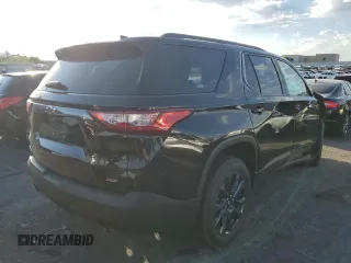 2018 Chevrolet Traverse RS with VIN 1GNERJKXXJJ147246, listed as a Copart auction lot 74037854 with 76,425 mi miles and Salvage Title. Bid and sale history available at carsss.com. Image 3.