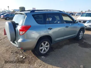 2007 Toyota RAV4 with VIN JTMZK33V375007418, listed as a IAAI auction lot 41480867 with 269,590 mi miles. Bid and sale history available at carsss.com. Image 4.