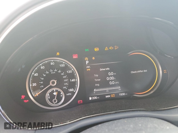 2025 Genesis GV70 Sport z VIN 5NMMCDTC8SH021087, wystawiony jako Copart lot #74002194 z przebiegiem 1 930 mil mil oraz Nie do naprawy • Non repairable. Historia ofert i sprzedaży dostępna na DreamBid. Obrazek 9.