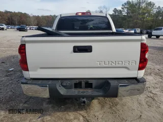 2018 Toyota Tundra 2WD SR5 with VIN 5TFFY5F16JX240498, listed as a Copart auction lot 80996804 with 123,831 mi miles and Salvage Title. Bid and sale history available at carsss.com. Image 6.