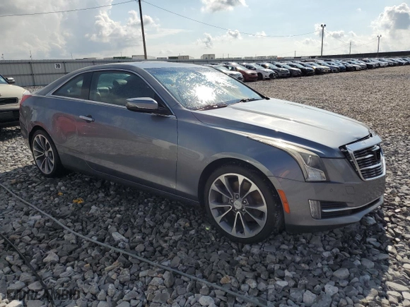 2019 Cadillac ATS Coupe Luxury RWD with VIN 1G6AB1RXXK0124870, listed as a Copart auction lot 71864334 with 50,584 mi miles and Non Repairable. Bid and sale history available at carsss.com. Image 4.