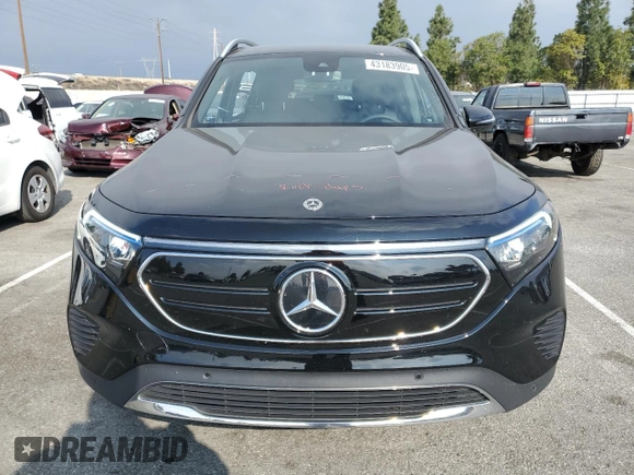 2023 Mercedes-Benz EQB 250+ z VIN W1N9M0CB6PN035057, wystawiony jako Copart lot #43183905 z przebiegiem 30 521 mil mil oraz Szkoda całkowita • Salvage title. Historia ofert i sprzedaży dostępna na DreamBid. Obrazek 5.