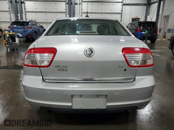 2009 Mercury Milan Premier with VIN 3MEHM08189R609661, listed as a Copart auction lot 69274864 with 170,967 mi miles and Salvage Title. Bid and sale history available at carsss.com. Image 6.