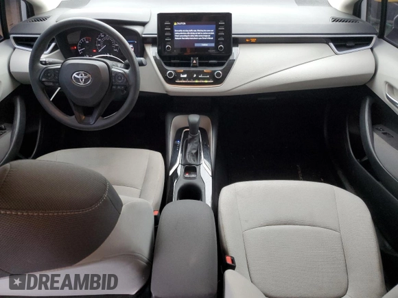 2021 Toyota Corolla L with VIN 5YFDPMAE2MP200095, listed as a Copart auction lot 51287355 with 61,471 mi miles and Salvage Title. Bid and sale history available at DreamBid. Image 8.