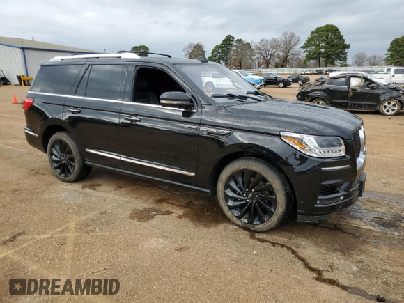 2020 Lincoln Navigator Reserve with VIN 5LMJJ2LTXLEL13589, listed as a Copart auction lot 43789325 with Not provided miles and Salvage title. Bid and sale history available at DreamBid. Image 4.