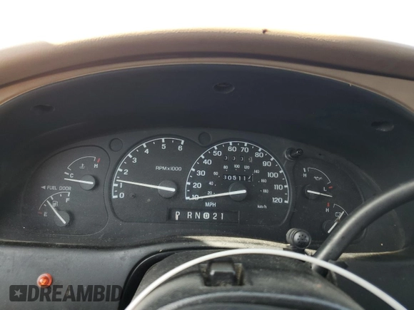 2001 Ford Ranger XL z VIN 1FTYR14V21PB49944, wystawiony jako Copart lot #54184925 z przebiegiem 305 117 mil mil oraz Szkoda całkowita • Salvage title. Historia ofert i sprzedaży dostępna na DreamBid. Obrazek 9.