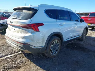2021 Hyundai Santa Fe Limited with VIN 5NMS44AL6MH319583, listed as a IAAI auction lot 41071001 with 48,909 mi miles. Bid and sale history available at carsss.com. Image 4.
