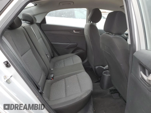 2018 Hyundai Accent SEL with VIN 3KPC24A39JE010378, listed as a Copart auction lot 70599563 with 57,053 mi miles. Bid and sale history available at carsss.com. Image 10.
