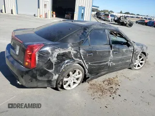 2004 Cadillac CTS-V with VIN 1G6DN57S840160286, listed as a Copart auction lot 74600374 with 0 mi miles and Salvage Title. Bid and sale history available at carsss.com. Image 3.