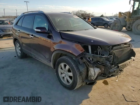 2013 Kia Sorento LX with VIN 5XYKT4A28DG327219, listed as a Copart auction lot 46298765 with 178,217 mi miles and Salvage Title. Bid and sale history available at carsss.com. Image 11.
